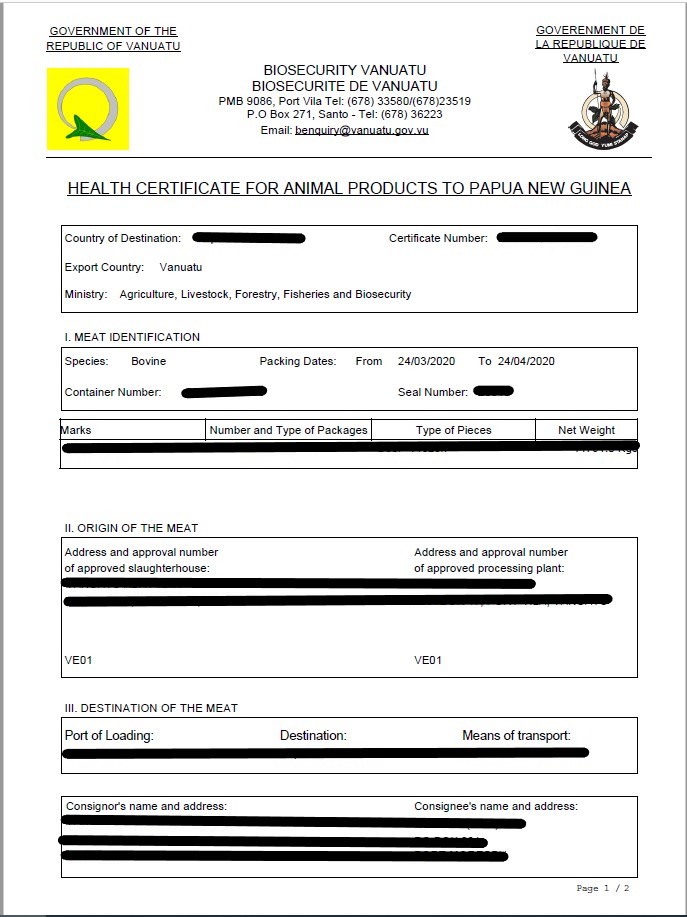 Vanuatu Trade Portal